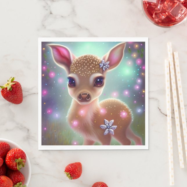 Adorable Weihnachtszeit Serviette (Beispiel)