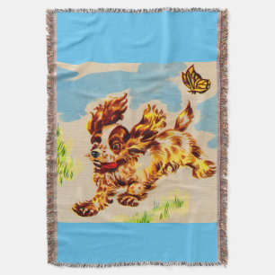 adorable Welpe Decke