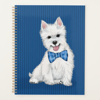 Adorable West Highland White Terrier Planner Planer