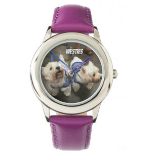 "Adorable Westies" Armbanduhr