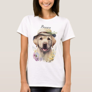 ADORABLE YELLOW LABRADOR RETRIEVER PUPPER T-Shirt