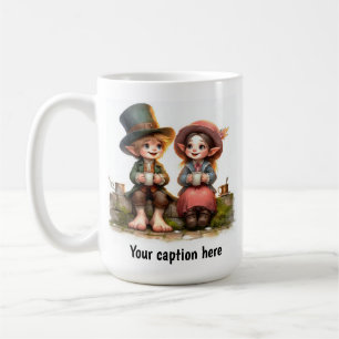 Adorable Young Munchkins in Vintagen Kleidern Kaffeetasse