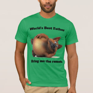 Adorables 3D Universe Funny Dog Lying Down T - Shi T-Shirt