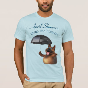 Adorables 3D Universe Niedlich Dog April Duwers T- T-Shirt