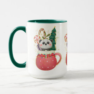 Adorables Christmas Lovable Panda Tasse