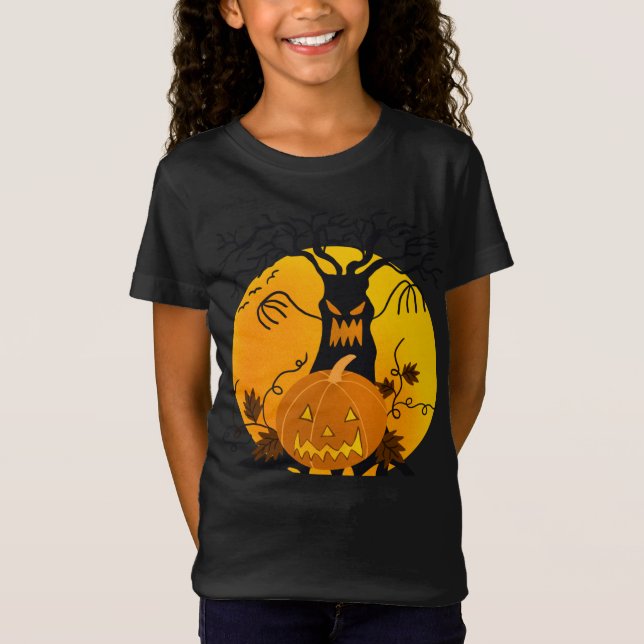 Adorables Halloween-T - Shirt (Vorderseite)