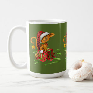Adorables Kleine Katze mit Geschenkartikeln Tasse