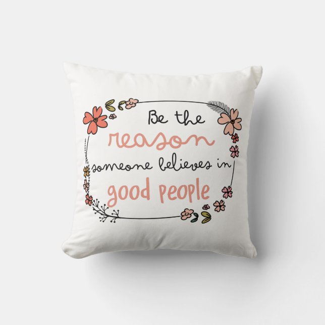 Adorables sind der Grund Kissen (Vorderseite)