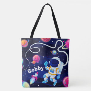 Adorables Spaceman Farbenfrohe Traumtasche