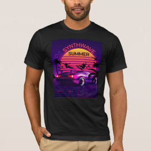 Adorables Synthwave Vaporwave Retro 80er T - Shirt