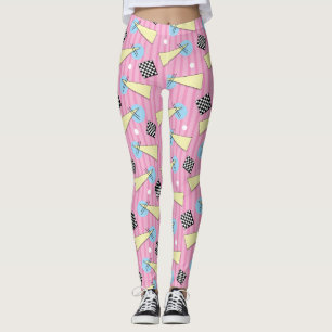 Adorables Synthwave/Vaporwave Style Yoga Leggings