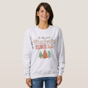 Adorables Weihnachten Die schönste Zeit Sweatshirt