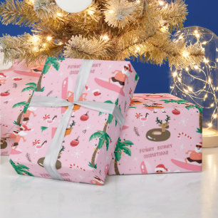 Adorables Weihnachten Geschenkpapier