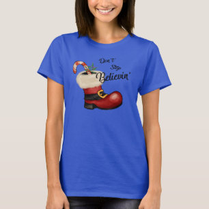 Adorables Weihnachten Hör nicht auf, an den T - Sh T-Shirt