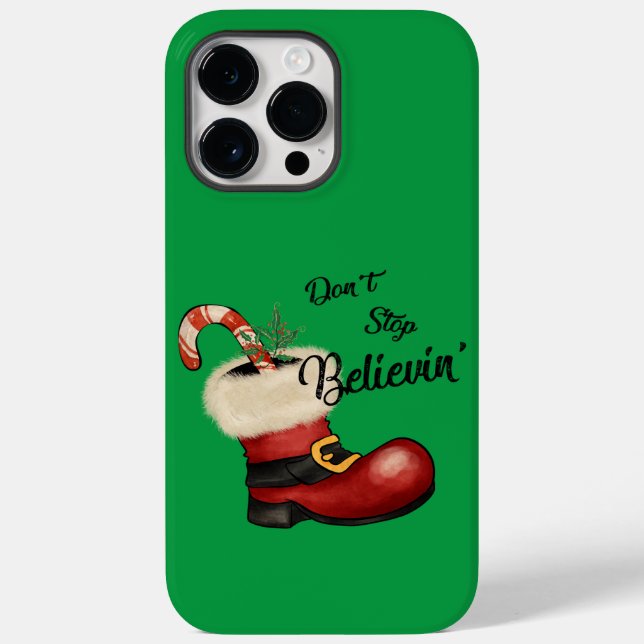 Adorables Weihnachten Hör nicht auf zu glauben' Case-Mate iPhone Hülle (Rückseite)