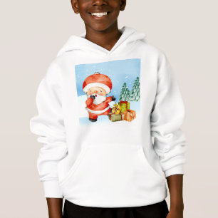 Adorables Weihnachten mit Geschenken Hoodie