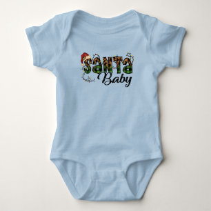 Adorables Weihnachten Weihnachten Baby Strampler