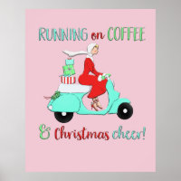 Adorables Weihnachtskaffee und Heiterkeit