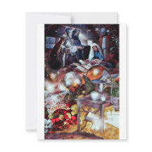 Adoration - Moderne religiöse Weihnachtskarte