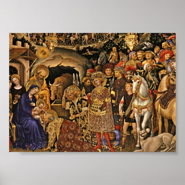 Adorazione dei Magi Poster (Vorne)