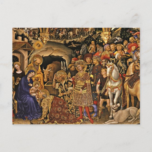 Adorazione dei Magi Postkarte (Vorderseite)