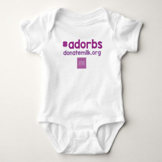 #adorbs onsie baby strampler