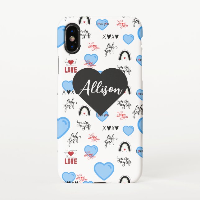Adore pop lover valentine iPhone hülle (Rückseite)