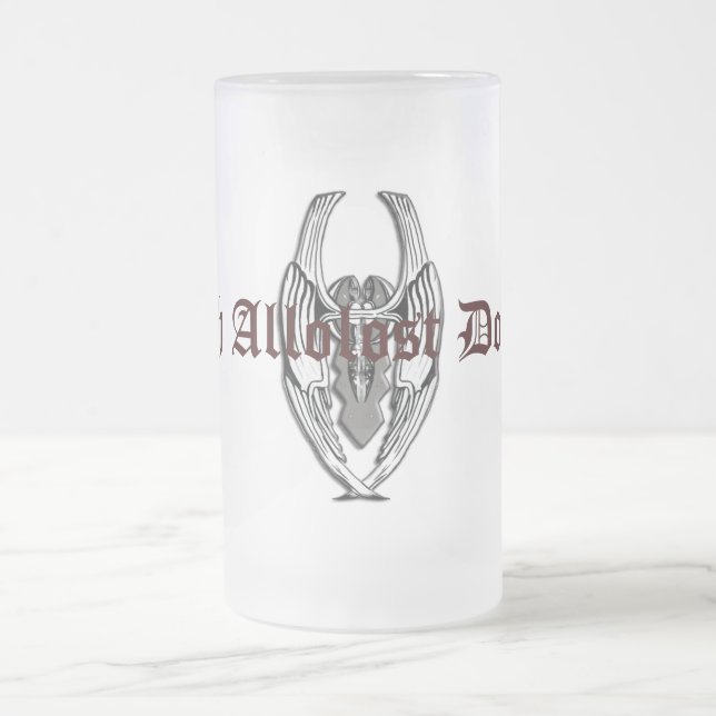 Adorian Bier-Tasse Mattglas Bierglas (Mittel)