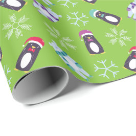 Adorible Eisbär und Pinguin-Packpapier Geschenkpapier