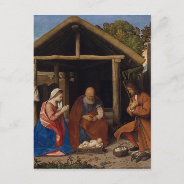 Adoring Shepherds Postkarte (Vorderseite)