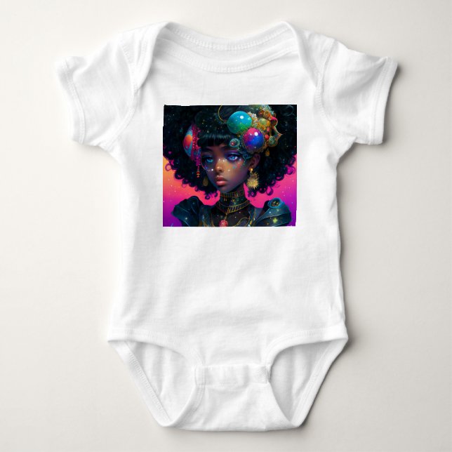 Adorned Knight Baby Strampler (Vorderseite)