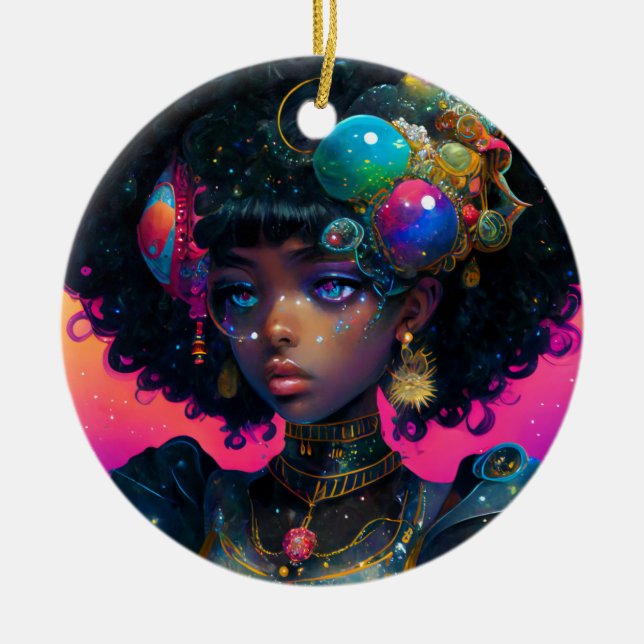 Adorned Knight Keramik Ornament (Vorne)