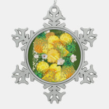 Adorno De Peltre Tipo Copo De Nieve Summer Morning