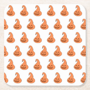 Adorobale Pumpkin Rechteckiger Pappuntersetzer