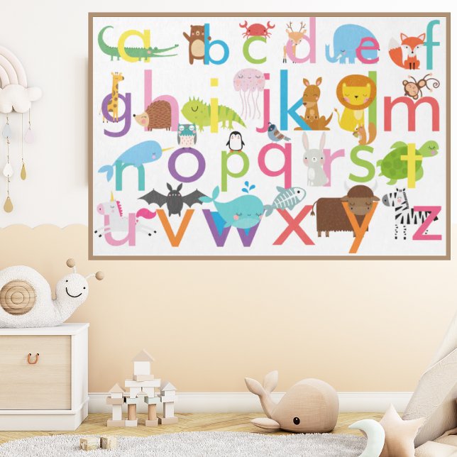 Adortable Animal Alphabet Poster (Von Creator hochgeladen)