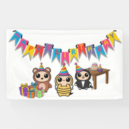Adortable Animal Birthday Banner | Eigene Kids-Tei