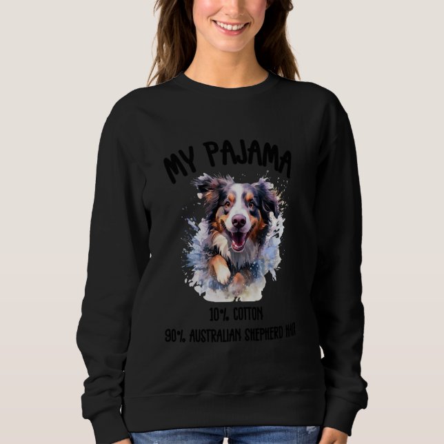 Adortable Australian Shepherd - Dog Design for Pet Sweatshirt (Vorderseite)