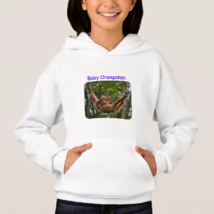 Adortable Baby Orangutan T - Shirt - Minimalistisc