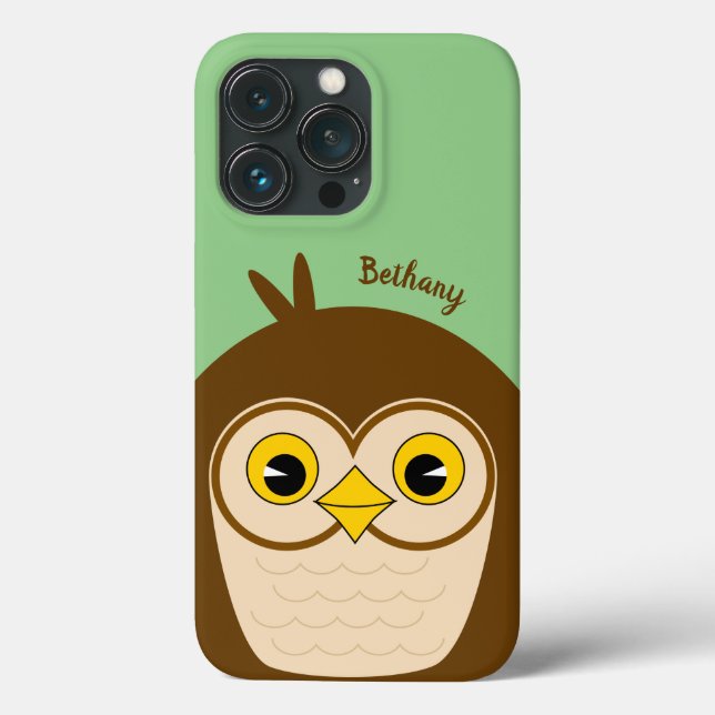 Adortable Baby Owl Case-Mate iPhone Hülle (Rückseite)