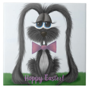 Adortable Bunny Rabbit Fliese