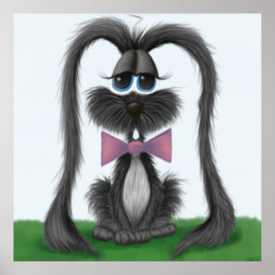 Adortable Bunny Rabbit Poster