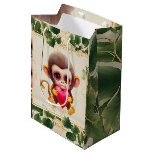 Adortable Dschungel Mittlere Geschenktüte