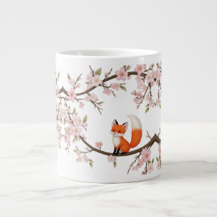 Adortable Fox Under Cheroms - Jumbo Special Jumbo-Tasse