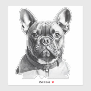 Adortable French Bulldog Aufkleber
