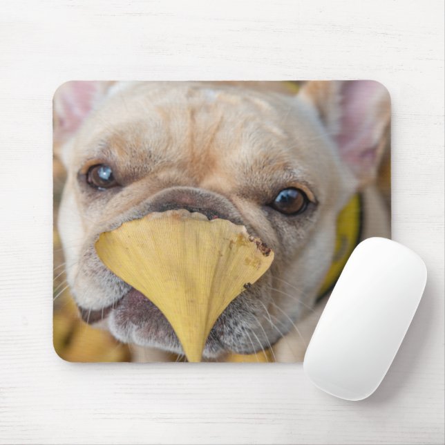 Adortable French Bulldog Mousepad (Mit Mouse)