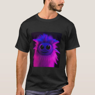 Adortable Fuzzy Creature, Niedliches Monster Niedl T-Shirt