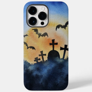 Adortable Halloween-Fledermäuse im Friedhof Case-Mate iPhone 14 Pro Max Hülle