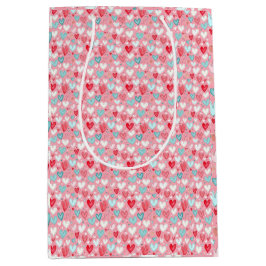 Adortable Heart Geschenktasche Mittlere Geschenktüte