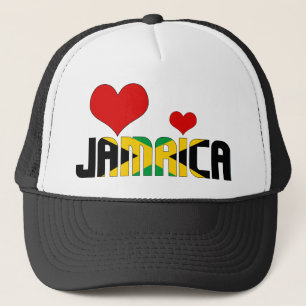 Adortable Jamaica Flag hört Patriotik Truckerkappe