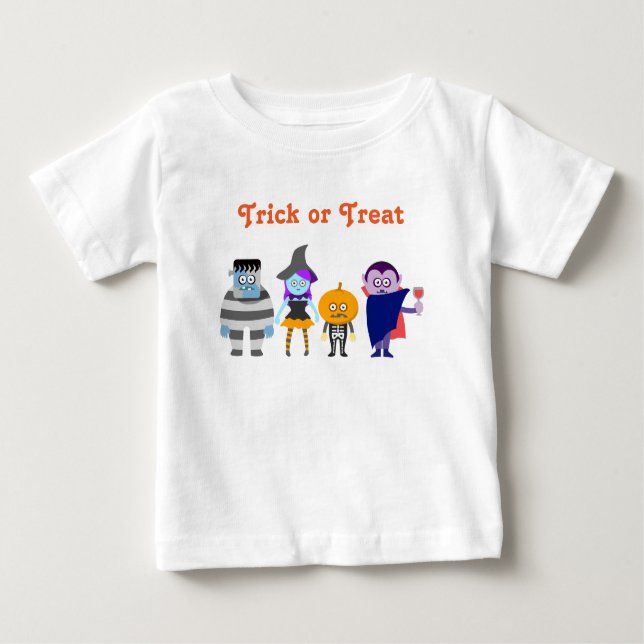 Adortable Kids Halloween Kostüm Party Baby T-shirt (Vorderseite)